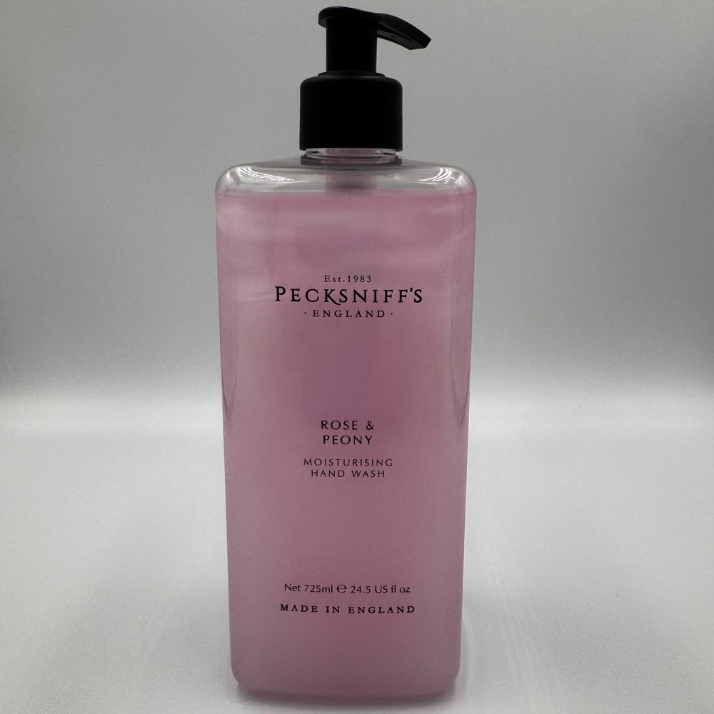 Pecksniff's Rose‎ & Peony Moisturizing Hand Wash, 24.5 fl oz - BRAND NEW!